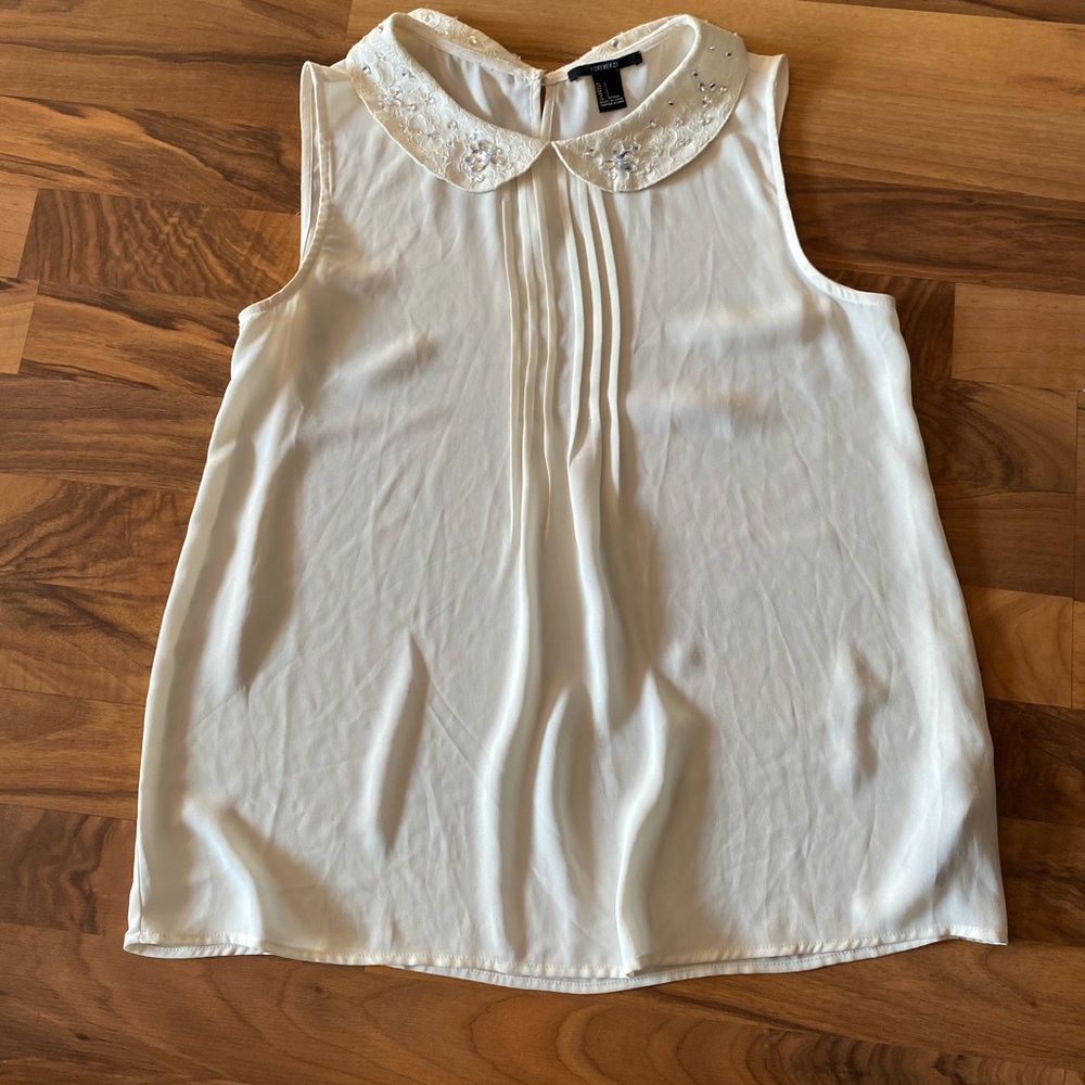 Forever 21 sheer loose fitting top